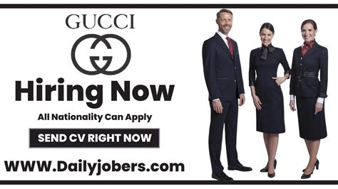 is gucci hiring|gucci job offers.